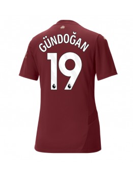 Manchester City Ilkay Gundogan #19 Ausweichtrikot für Frauen 2024-25 Kurzarm